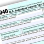 image of tax form