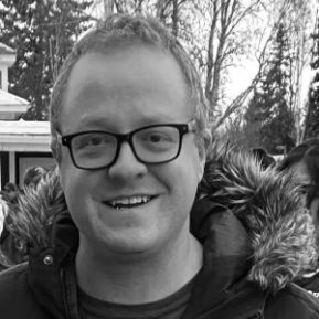b/w photo of bob torgerson